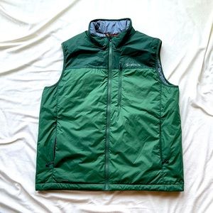 SIMMS Green Vest Sz L